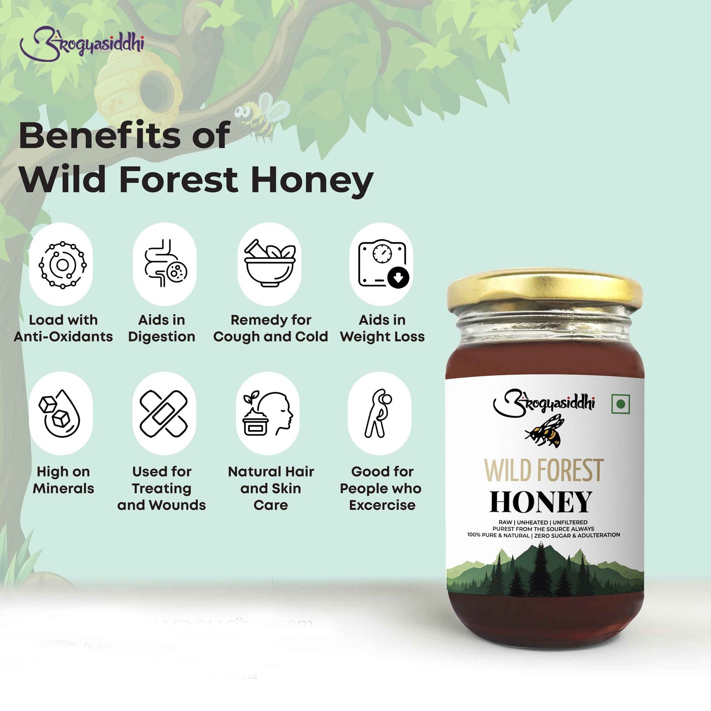 Wild Forest Honey 500G