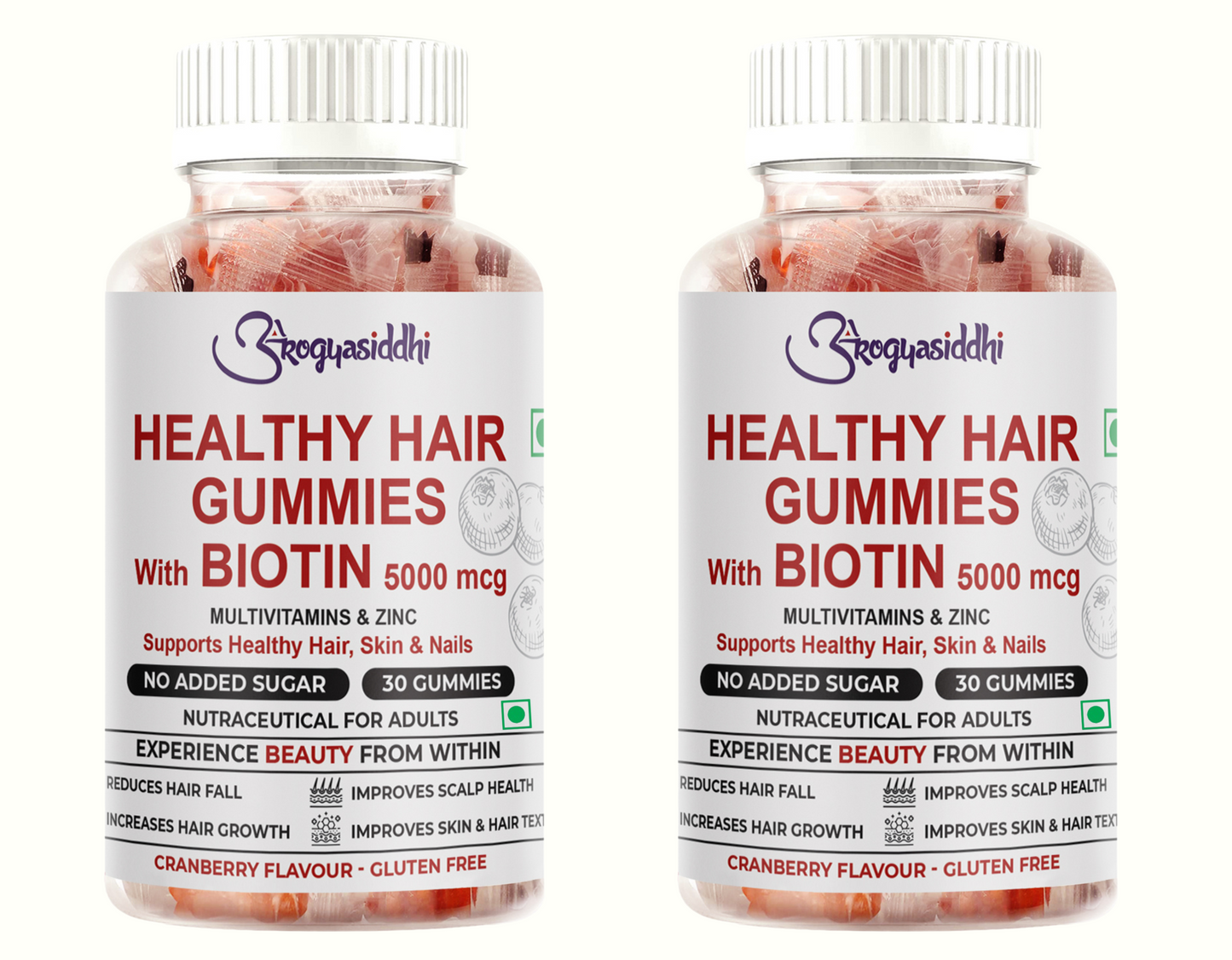 Biotin Gummies ( Pack of 2 )