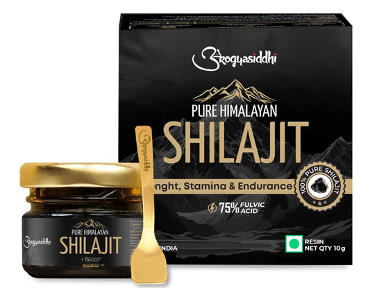 Pure Himalayan Shilajit Resin 10g | 75% Fulvic Acid | Lab Report with Every Pack